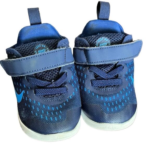 Nike Free RN 2018 Blue White Toddler Shoes Size 5C - Picture 1 of 5